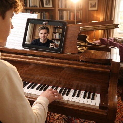 Online Klavier Unterricht für Jugendliche